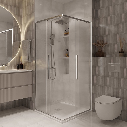 Niagara Душевой уголок Nova 90x90 NG-3623-34 – фотография-2